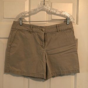 LOFT khaki shorts
